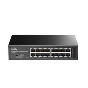CUDY GS1016E 16-Port Gigabit Light Managed Switch
