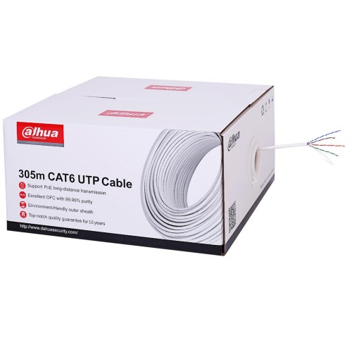 Dahua DH-PFM920I-6UN-C CAT6 305m UTP Cable price bd Dahua DH-PFM920I-6UN-C CAT6 305m UTP Cable price bd