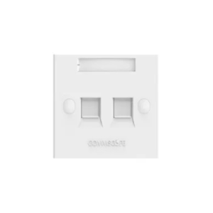 CommScope FPS-BS-2P-W 2-Ports Faceplate Kit